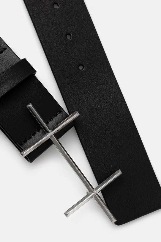 HELIOT EMIL pasek skórzany SS26.16.091.BLK01.CO czarny AA00