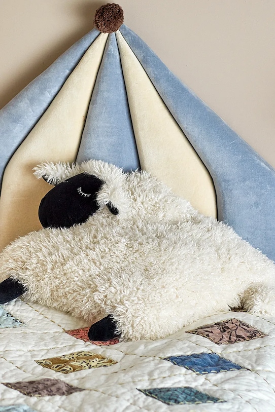 Okrasna blazina Bloomingville Dolly 82062351 bela AA00