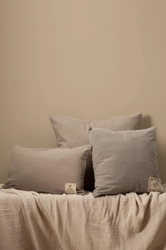 Гостиная и спальня Хлопковая наволочка Calma House Gavema 45 x 45 cm GAVEMA.45.GRI серый