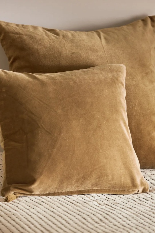 Living și dormitor Calma House față de pernă decorativă Velur 45 x 45 cm VELUR.45.VER verde