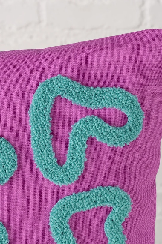 Living și dormitor Boltze perna decorativă Swirla 45 x 45 cm 2069428 violet