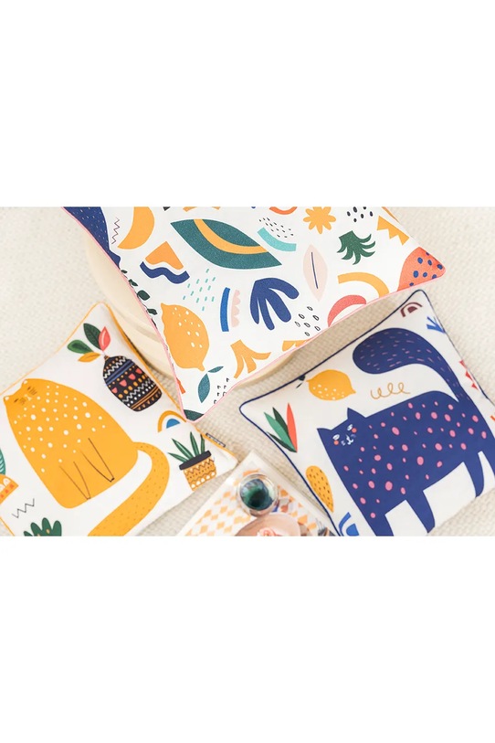 Salon i sypialnia Magma poszewka dekoracyjna na poduszkę Catisse 45 x 45 cm 19902.010 multicolor