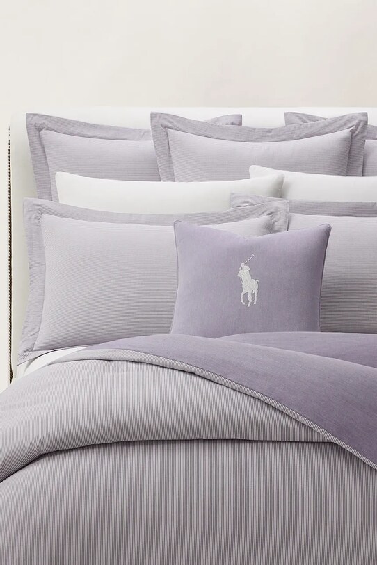 Obliečka na vankúš Ralph Lauren OXFORD Chalet 50 x 50 cm fialová 1050300