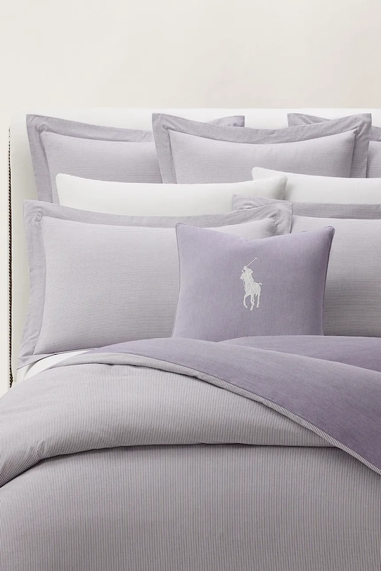 Μαξιλαροθήκη Ralph Lauren OXFORD Chalet 50 x 50 cm μωβ 1050300