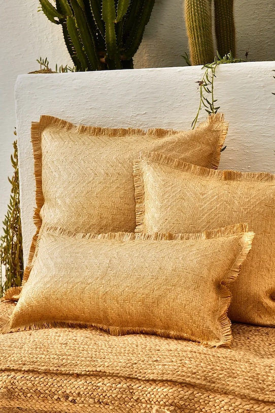 Dekorativní povlak na polštář Calma House Pantai béžová PANTAI.30.NAT