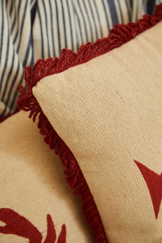 Calma House poduszka ozdobna Fish FISH.R32.ROJ multicolor