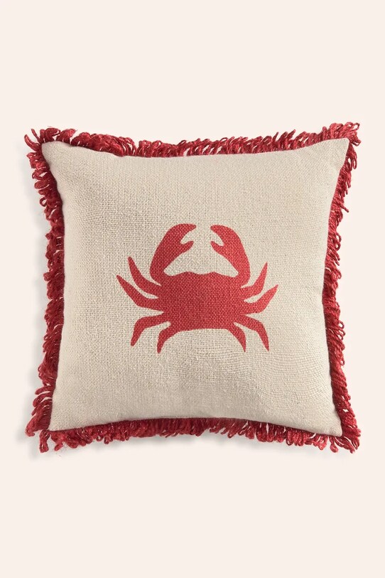 Calma House poduszka ozdobna Crab czerwony CRAB.R32.ROJ