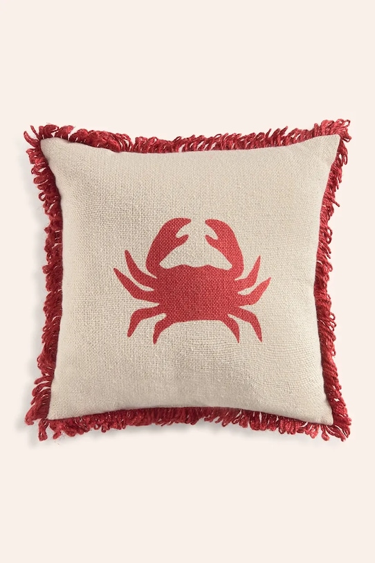 Calma House poduszka ozdobna Crab czerwony CRAB.R32.ROJ