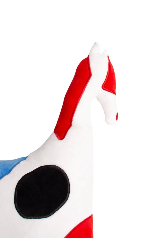 Helio Ferretti poduszka ozdobna Abstract Horse multicolor 122753