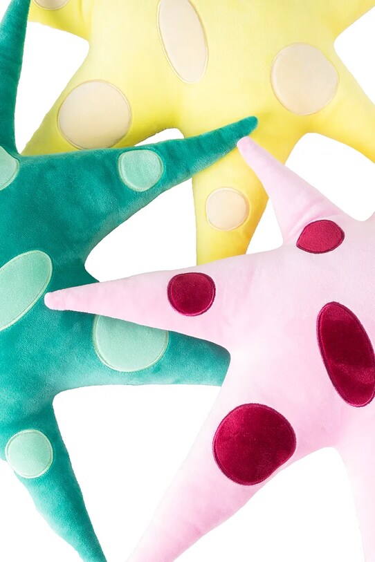 Salon i sypialnia Helio Ferretti poduszka ozdobna Polar Star 122751 żółty