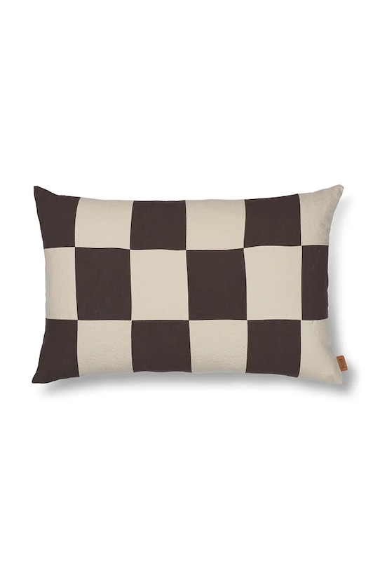 ferm LIVING pernă decorativă Fold Patchwork Cushion maro 1104268648