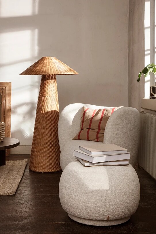 Dekoratívna obliečka na vankúš ferm LIVING Grand Cushion Cover červená 1104265990