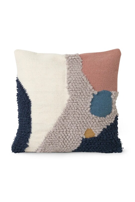 ferm LIVING pernă decorativă din lână Loop multicolor 7225.