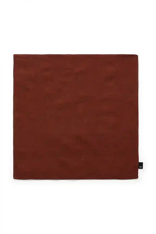HAY poszewka na poduszkę z dodatkiem lnu Linen 50 x 50 cm bordowy AE939.A921.AP75
