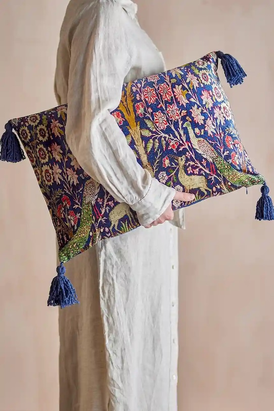 Bloomingville poduszka ozdobna Adya 50 x 35 cm multicolor 82066541