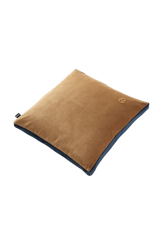 BOSS poszewka na poduszkę z bawełną BVELVET Camel 43 x 43 cm 1060392 beżowy AA00