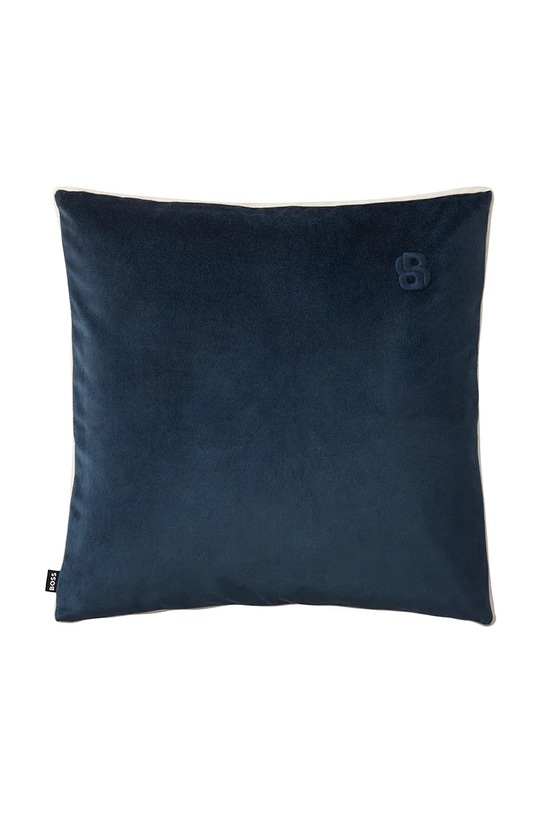 BOSS față de pernă din bumbac BVELVET Midnight 43 x 43 cm bleumarin 1060393