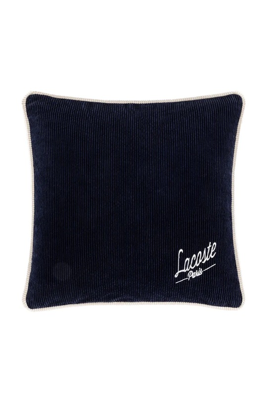 Lacoste poszewka na poduszkę bawełniana L VELVET Marine 45 x 45 cm granatowy 1059171