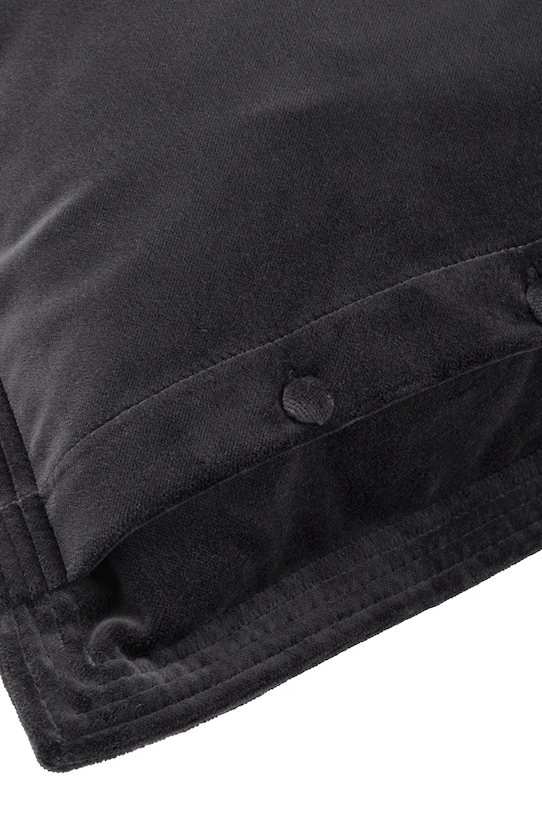 Obývacia izba a spálňa Vankúš Ralph Lauren C VELVET Charcoal 50 x 50 cm 1060411 čierna