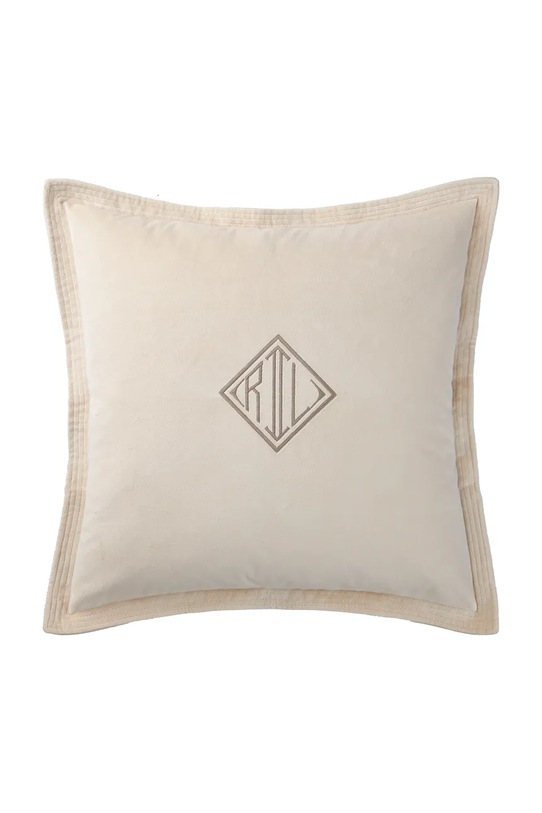 Μαξιλαροθήκη Ralph Lauren C VELVET Sand 50 x 50 cm μπεζ 1060410