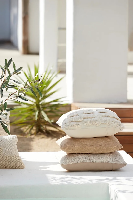 Salon i sypialnia Light & Living poszewka na poduszkę z bawełną Sarmi 45 x 45 cm 6860726 beżowy