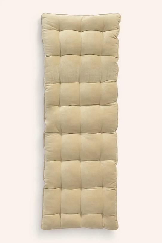Calma House poduszka dekoracyjna 40 x 120 x 4 cm beżowy VELOUR.4.CRU