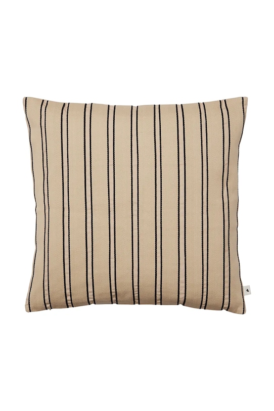 ferm LIVING poszewka na poduszkę bawełniana Twill 50 x 50 cm beżowy 1104272070