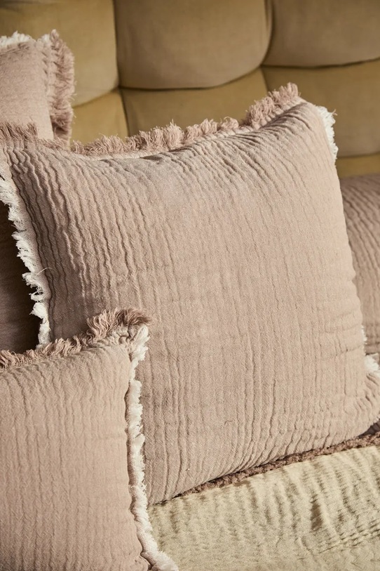 Salon i sypialnia Calma House poszewka dekoracyjna na poduszkę bawełniana Layer 45 x 45 cm LAYER2.45.PIE fioletowy