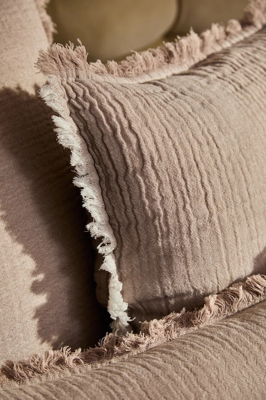 Calma House poszewka dekoracyjna na poduszkę bawełniana Layer 45 x 45 cm fioletowy LAYER2.45.PIE