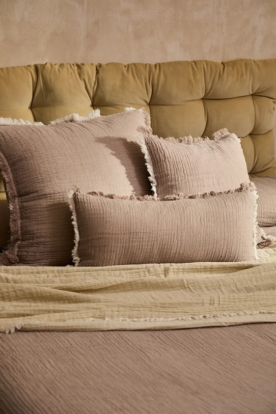 Calma House poszewka dekoracyjna na poduszkę bawełniana Layer 45 x 45 cm LAYER2.45.PIE fioletowy