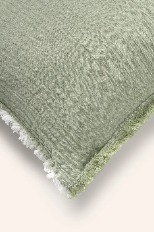 Calma House poszewka dekoracyjna na poduszkę bawełniana Layer 45 x 45 cm LAYER2.45.VER zielony AA00