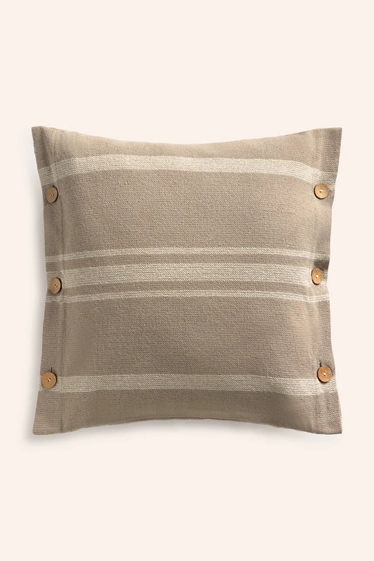 Calma House poszewka dekoracyjna na poduszkę bawełniana Sorento 45 x 45 cm beżowy SORENTO.45.PIE