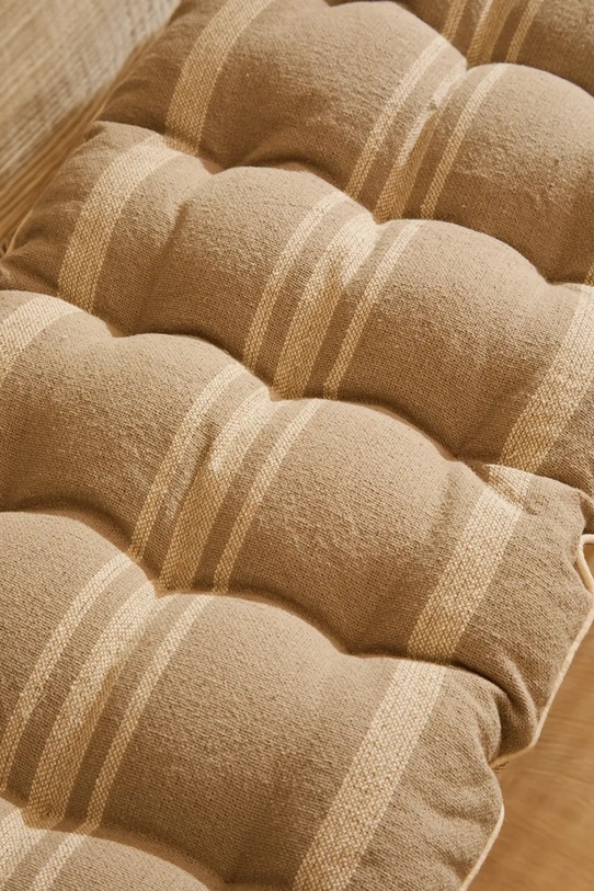 Obývacia izba a spálňa Dekoratívny bavlnený vankúš na lavicu Calma House Sorento 40 x 120 x 4 cm SORENTO.4.PIE béžová