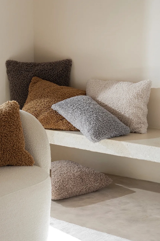 Blomus poszewka dekoracyjna na poduszkę Teddy 50 x 50 cm B68095 beżowy AA00