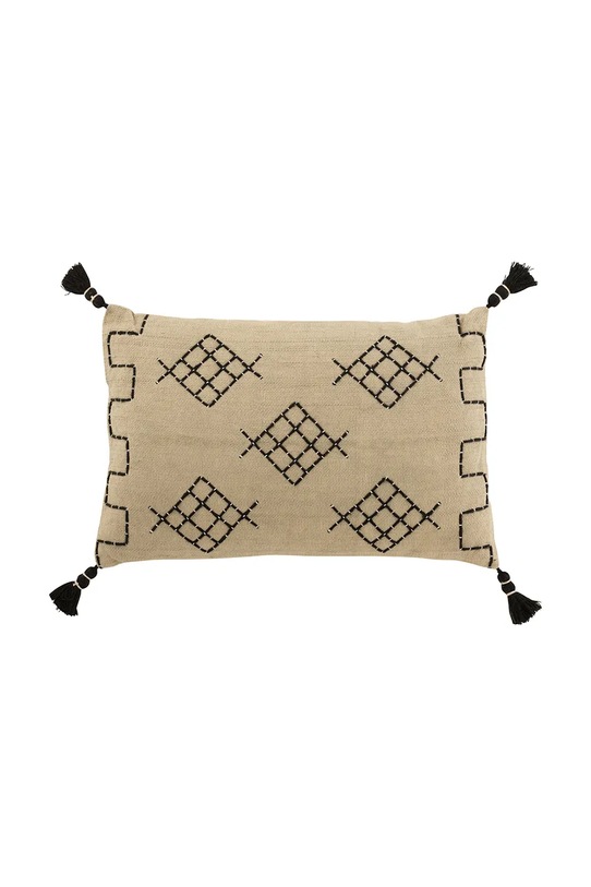 Ukrasni pamučni jastuk J-Line 59 x 37,5 x 13,5 cm šarena 23131.