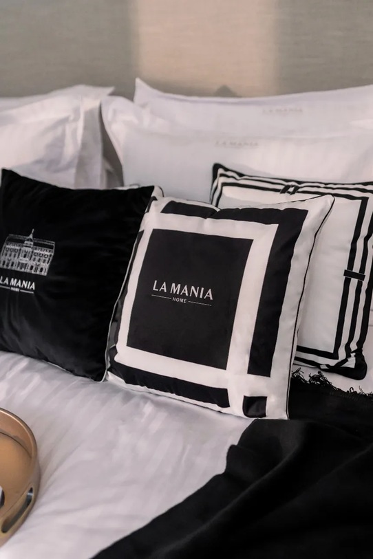 Salon i sypialnia La Mania poduszka dekoracyjna Bauhaus Duo No.1 50 x 50 cm 5905549413647 multicolor