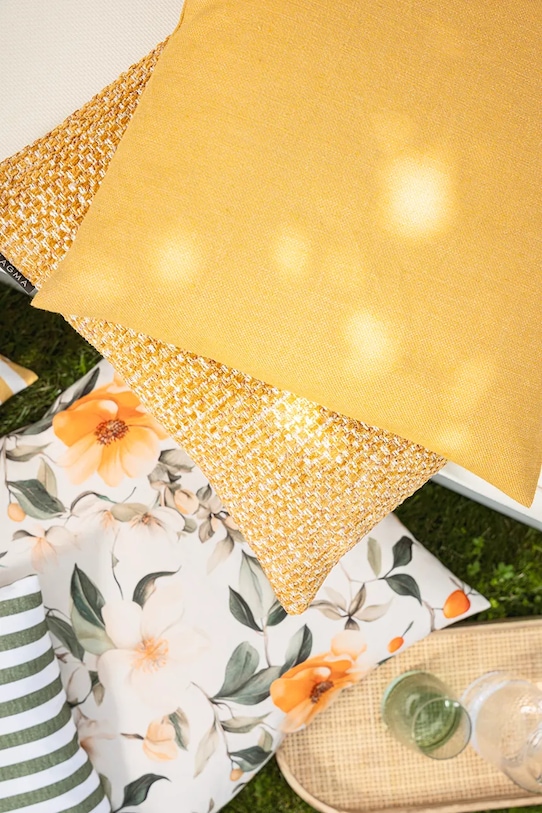 Декоративна възглавница с памук Magma Vindetta 45 x 45 cm 67072.047 жълт