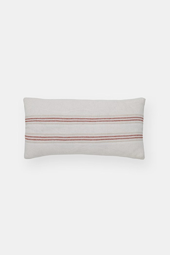 Poszewka na poduszkę dekoracyjna z bawełną 30 x 60 cm beżowy RUBE101.CIMADIS.11