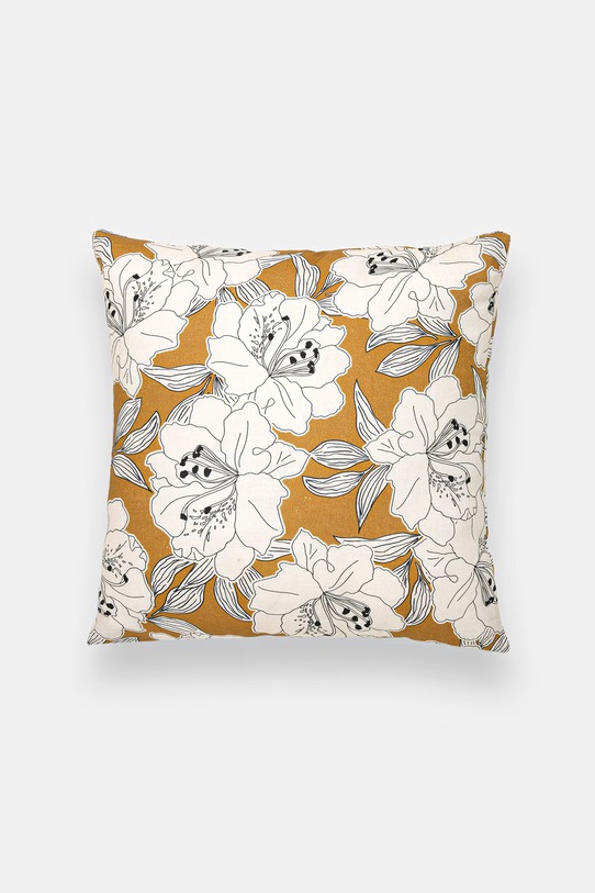 Poszewka na poduszkę dekoracyjna z lnem 45 x 45 cm beżowy ZEFIRA106.LINOSOFT9647