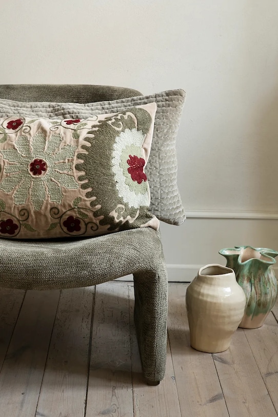 Madam Stoltz poszewka dekoracyjna na poduszkę bawełniana 40 x 60 cm 1024.02A multicolor AA00