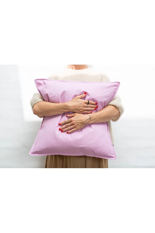 Bongusta poduszka bawełniana Papelain 50 x 50 cm BON50.001 fioletowy AA00