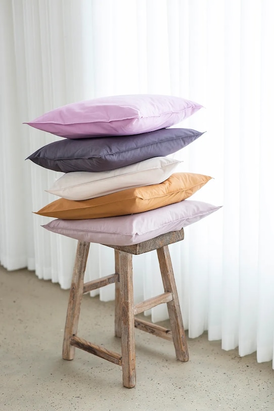 Bongusta cuscino in cotone Papelain 50 x 50 cm BON50.005 grigio AA00