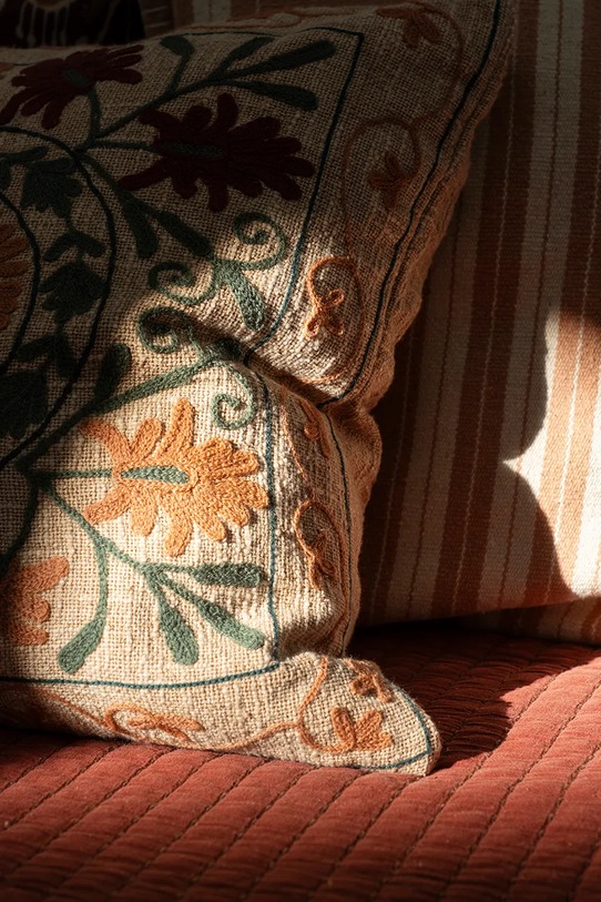 Madam Stoltz poszewka na poduszkę z materiału tekstylnego 50 x 50 cm 325.05A multicolor AA00