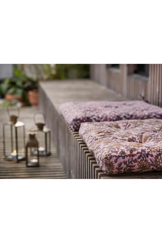 Madam Stoltz poduszka na krzesło z materiału tekstylnego 45 x 45 cm CP.4545.327 multicolor AA00