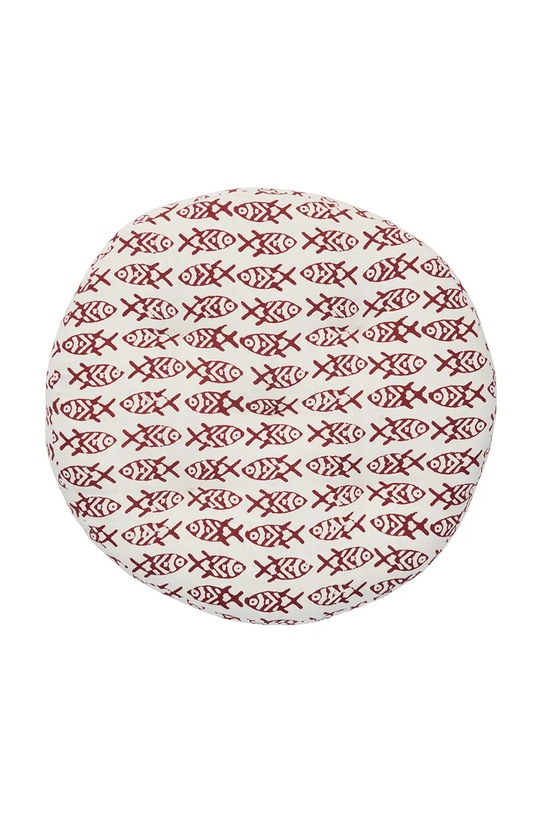 Bombažna dekorativna blazina za stol Madam Stoltz 45 cm rdeča RCP.45.303A