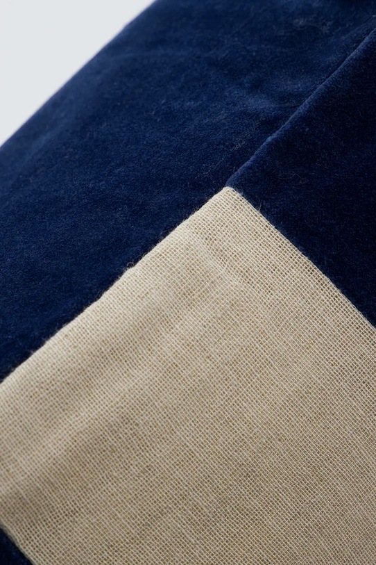 Διακοσμητική μαξιλαροθήκη λινή House Doctor HDSono 60 x 40 cm 900001196 σκούρο μπλε AA00