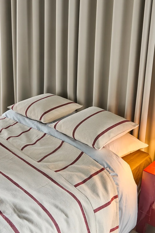 Σαλόνι και υπνοδωμάτιο Διακοσμητική βαμβακερή μαξιλαροθήκη House Doctor HDNula 50 x 50 cm 900001342 κόκκινο