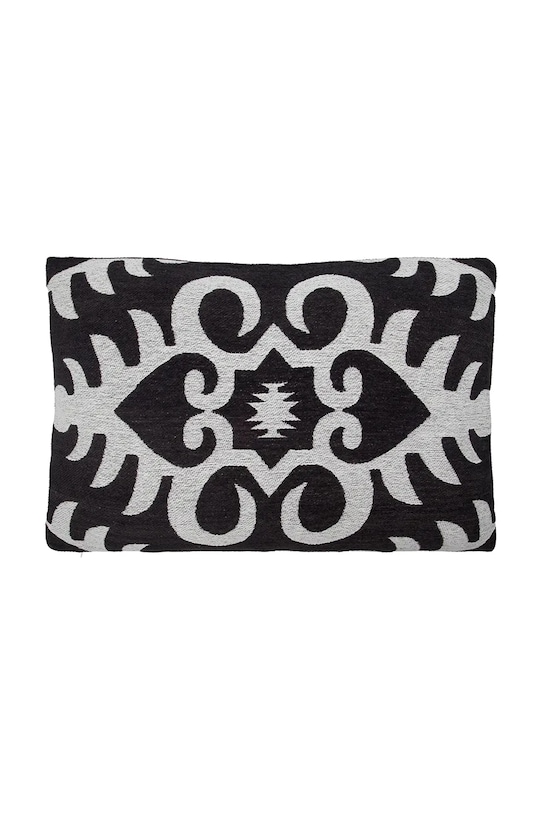 Διακοσμητική βαμβακερή μαξιλαροθήκη House Doctor HDAmici 60 x 40 cm μαύρο 900001415