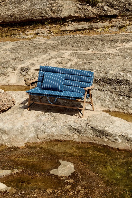 HAY poduszka dekoracyjna z tworzywa sztucznego 35 x 45 x 10 cm niebieski AE977.E866.AS28