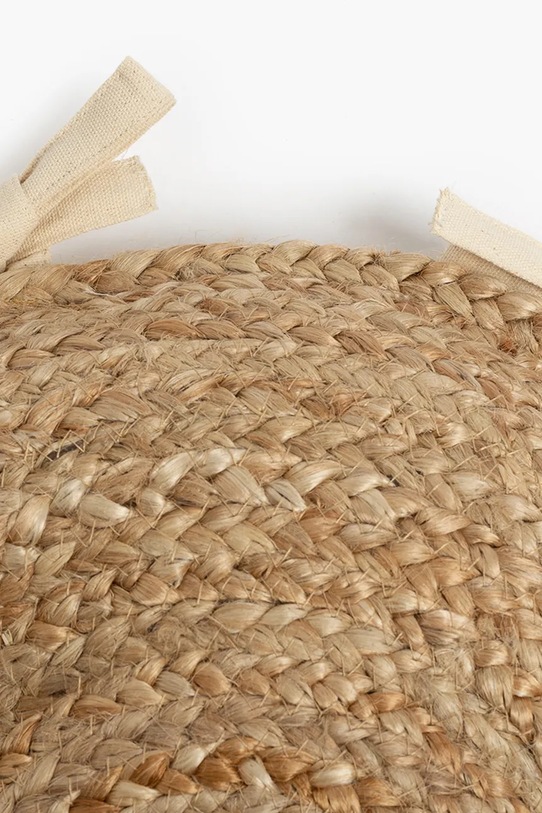 Calma House poduszka na krzesło jutowa 40 x 4 cm URAL.40D.NAT beżowy AA00